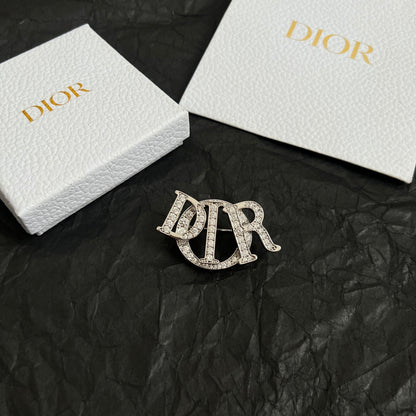 CD New Alphabet brooch