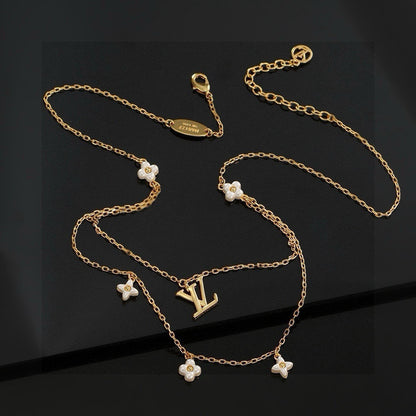 Louis New Alphabet Necklace