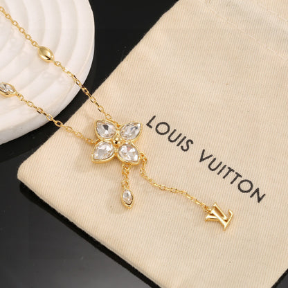 Louis New Alphabet Necklace