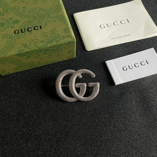 Guc New Alphabet brooch