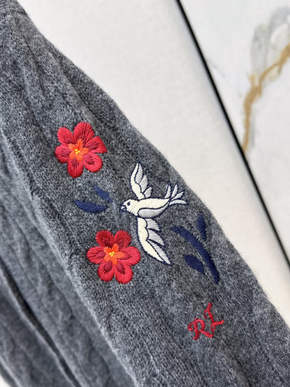 Ral NEW Embroidered Cardigan