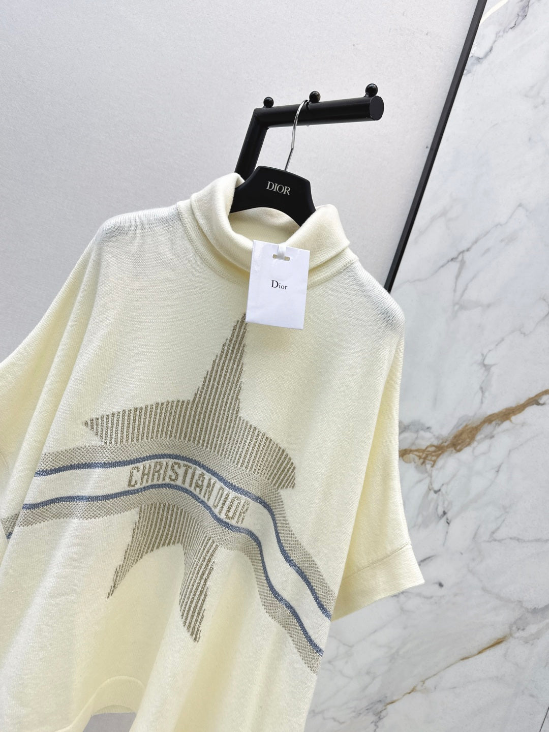 CD NEW Knitted Cape Sweater