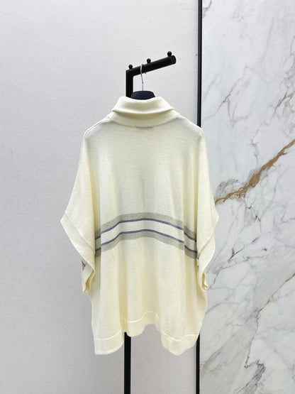 CD NEW Knitted Cape Sweater