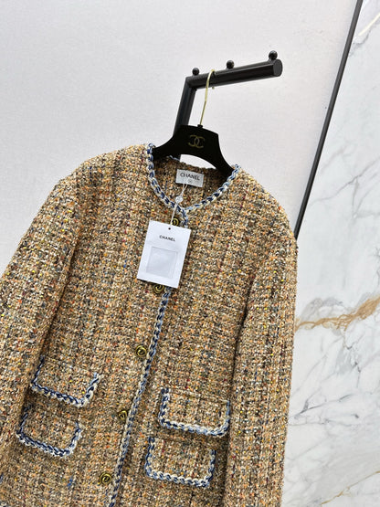 Chan NEW Woven goose down jacket