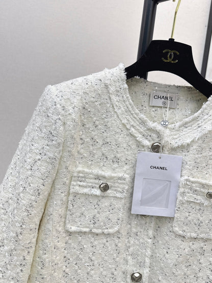 Chan NEW Woven goose down jacket