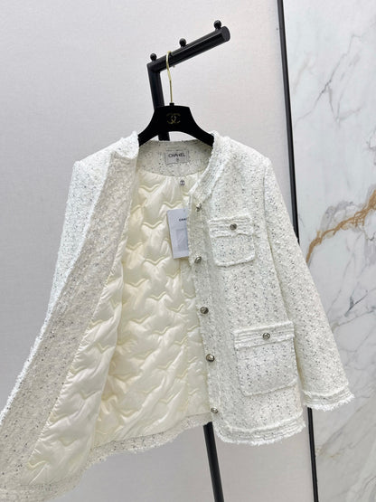 Chan NEW Woven goose down jacket