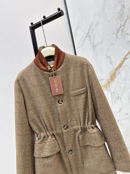 Loro NEW Plaid jacket