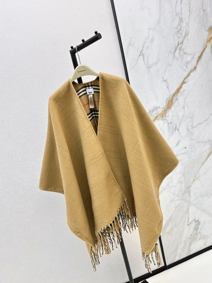 Bur NEW Reversible wool cape