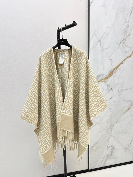 Fend NEW  wool cape