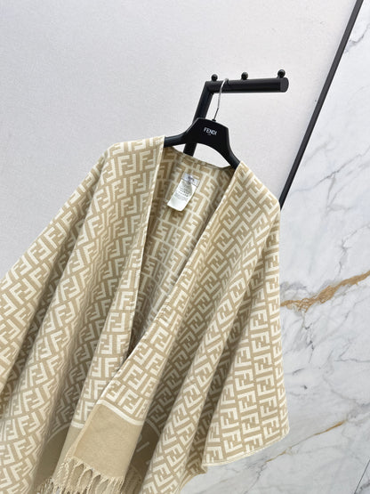 Fend NEW  wool cape