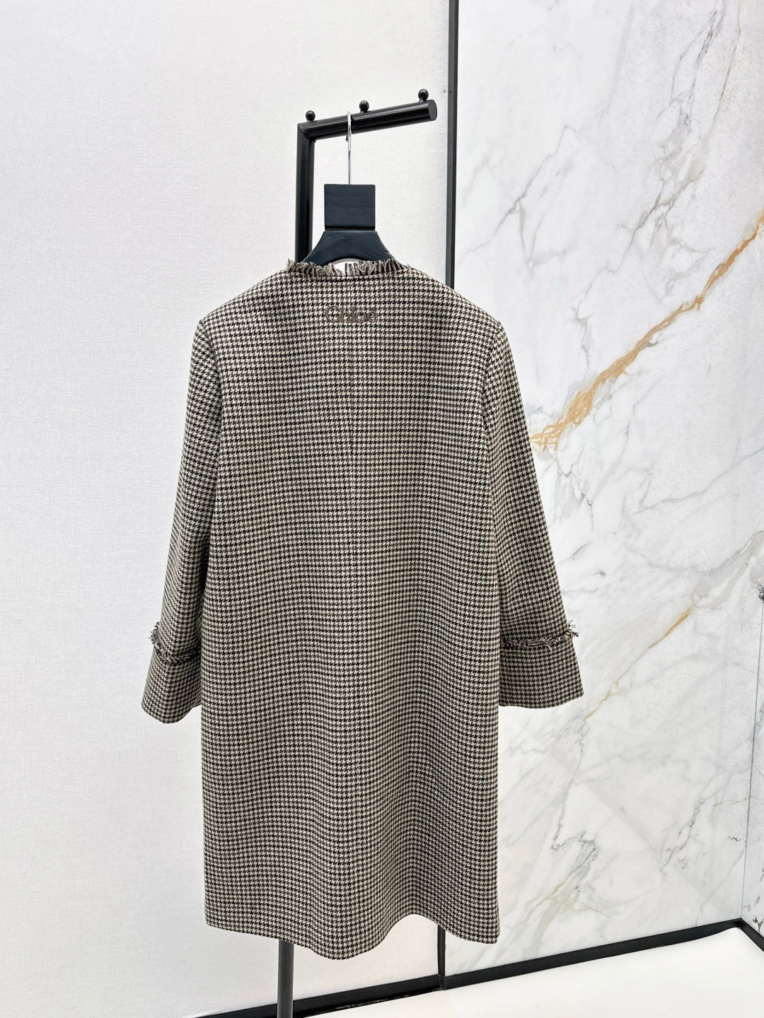 Cho1 NEW Houndstooth overcoats