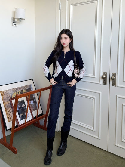 Ral NEW Round-neck cardigan