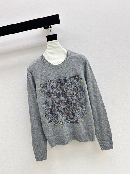 CD NEW Embroidered sweater
