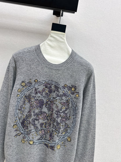 CD NEW Embroidered sweater