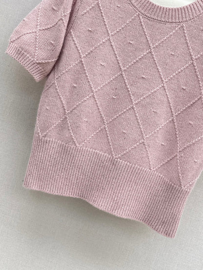 Brun NEW Plaid sweater