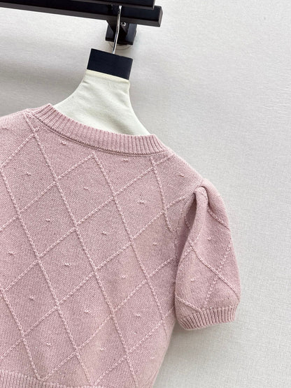 Brun NEW Plaid sweater