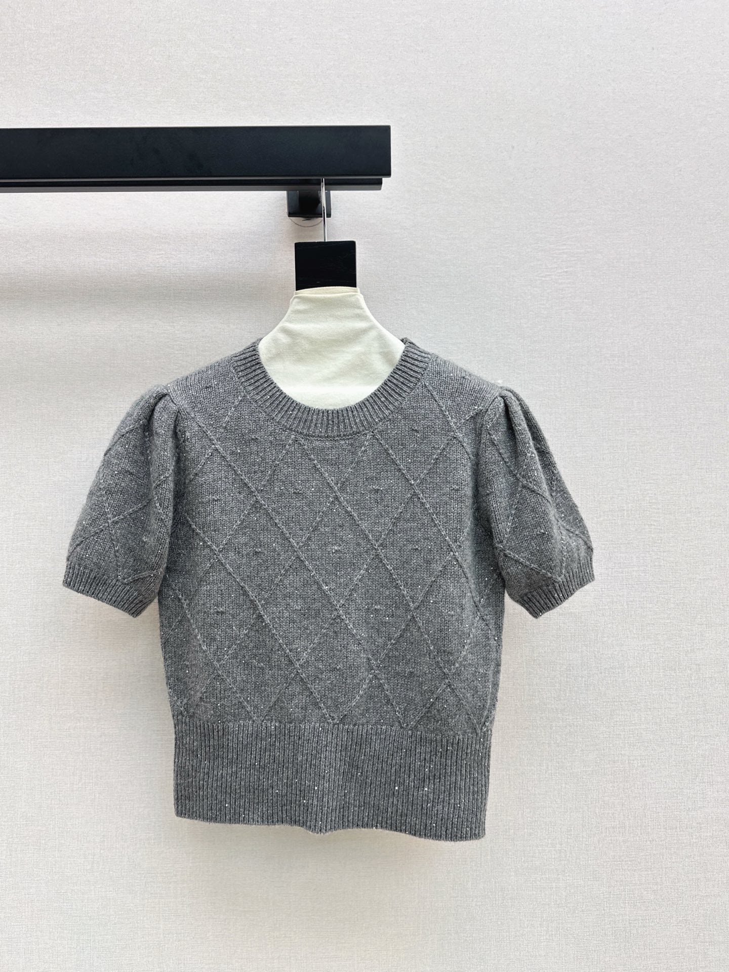 Brun NEW Plaid sweater