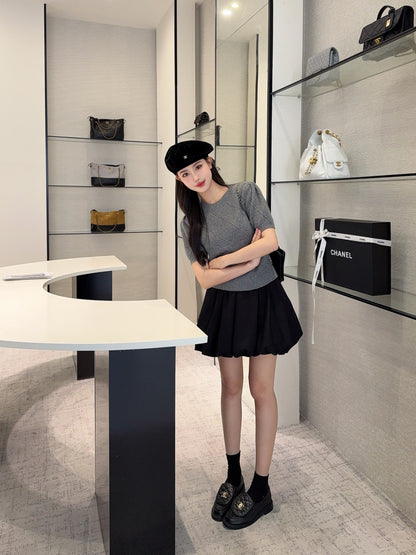 Brun NEW Plaid sweater