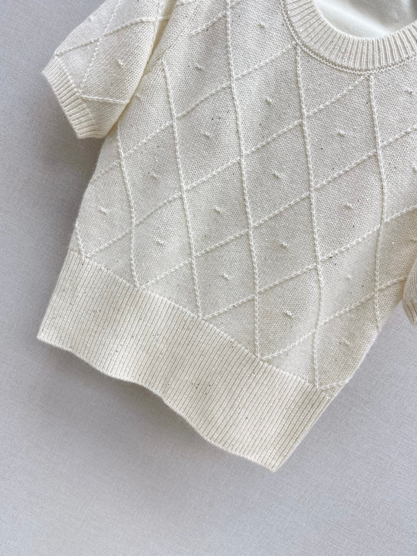 Brun NEW Plaid sweater