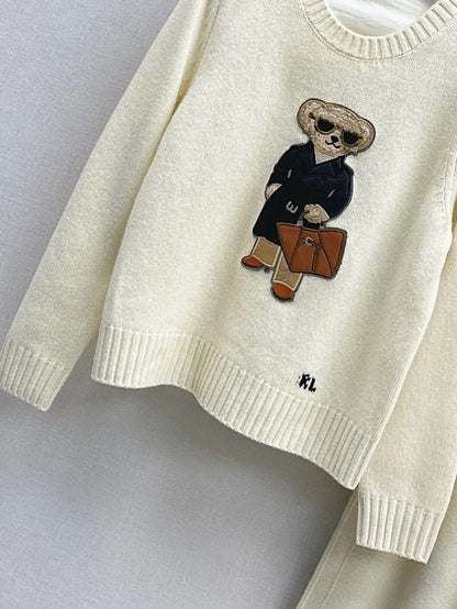 Ral NEW Sweater and straight-leg pants set