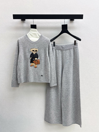 Ral NEW Sweater and straight-leg pants set