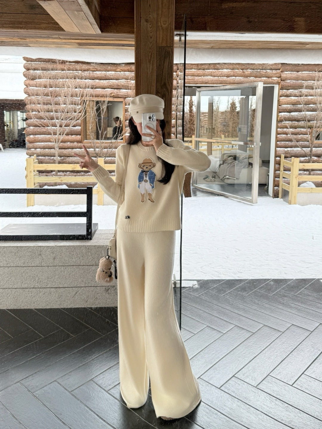 Ral NEW Sweater and straight-leg pants set