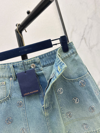 Louis NEW denim skirt