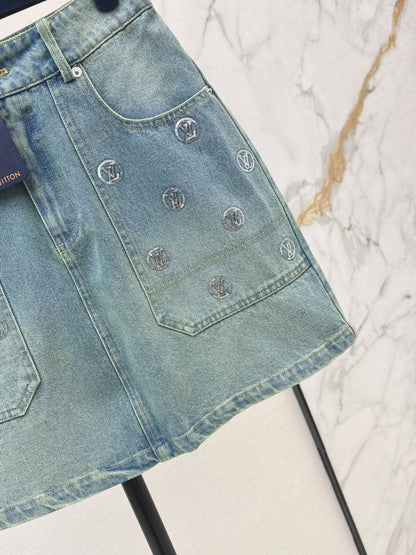 Louis NEW denim skirt