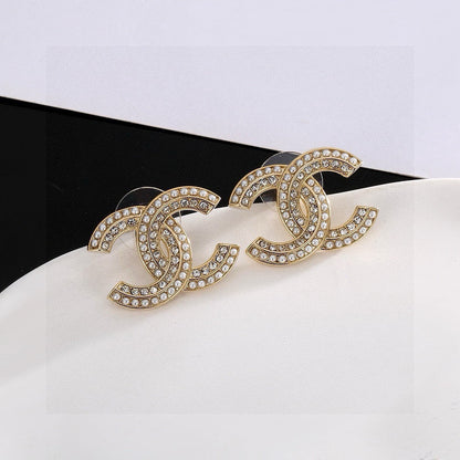 Chan New Double C earrings