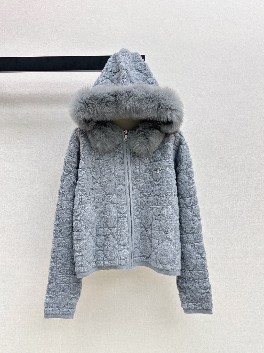 CD NEW fur collar jacket