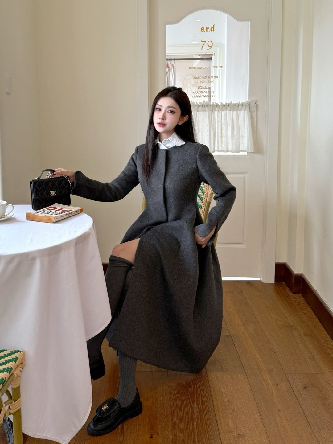 Miu NEW woolen dress