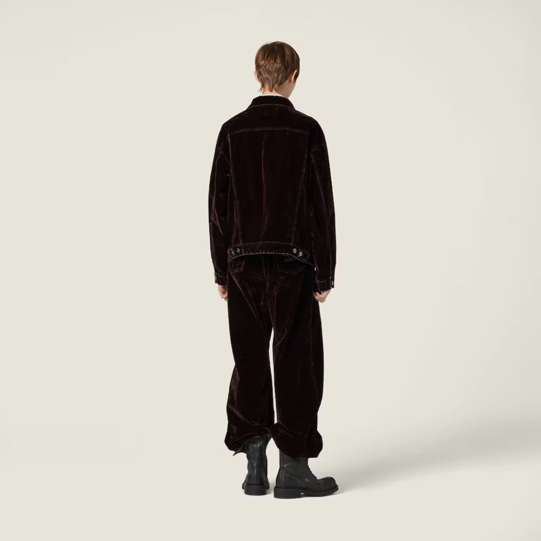 Miu NEW velvet pants