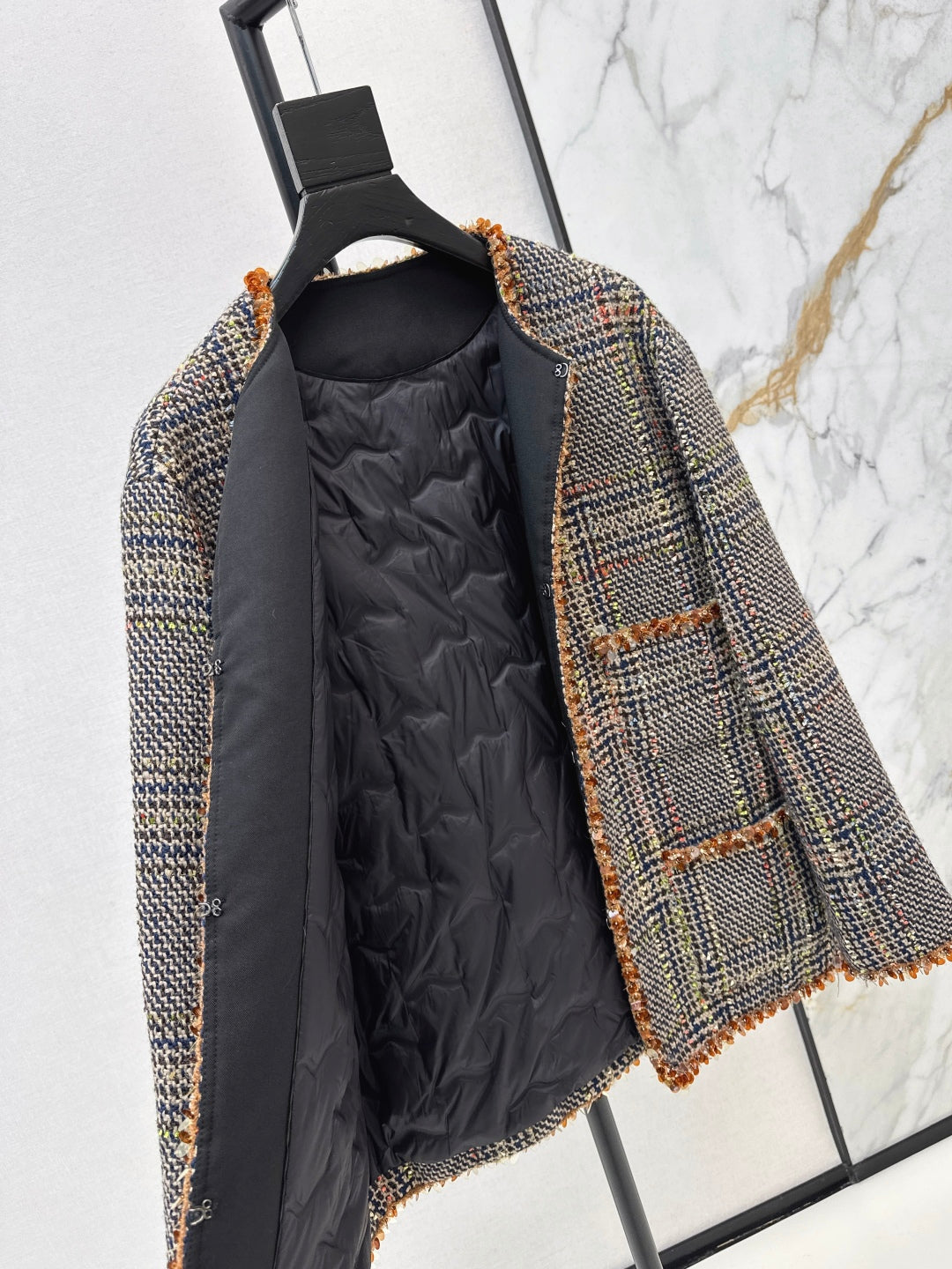 Chan NEW Houndstooth down coat