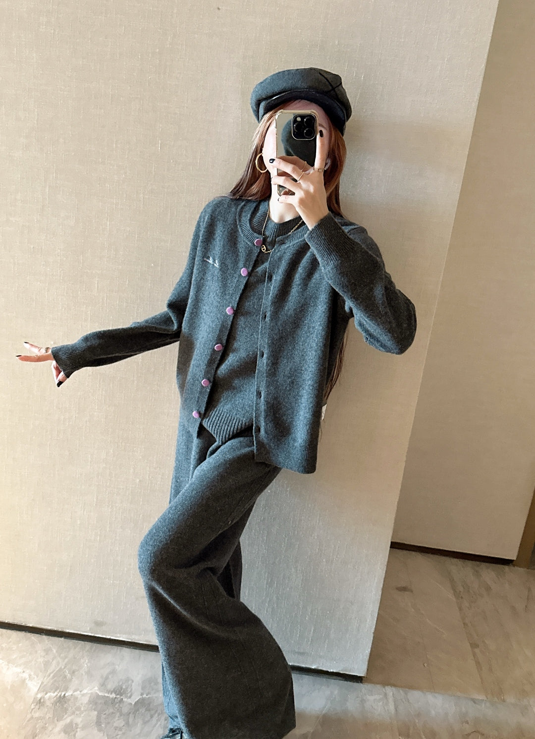 Loro NEW Knitted three-piece set