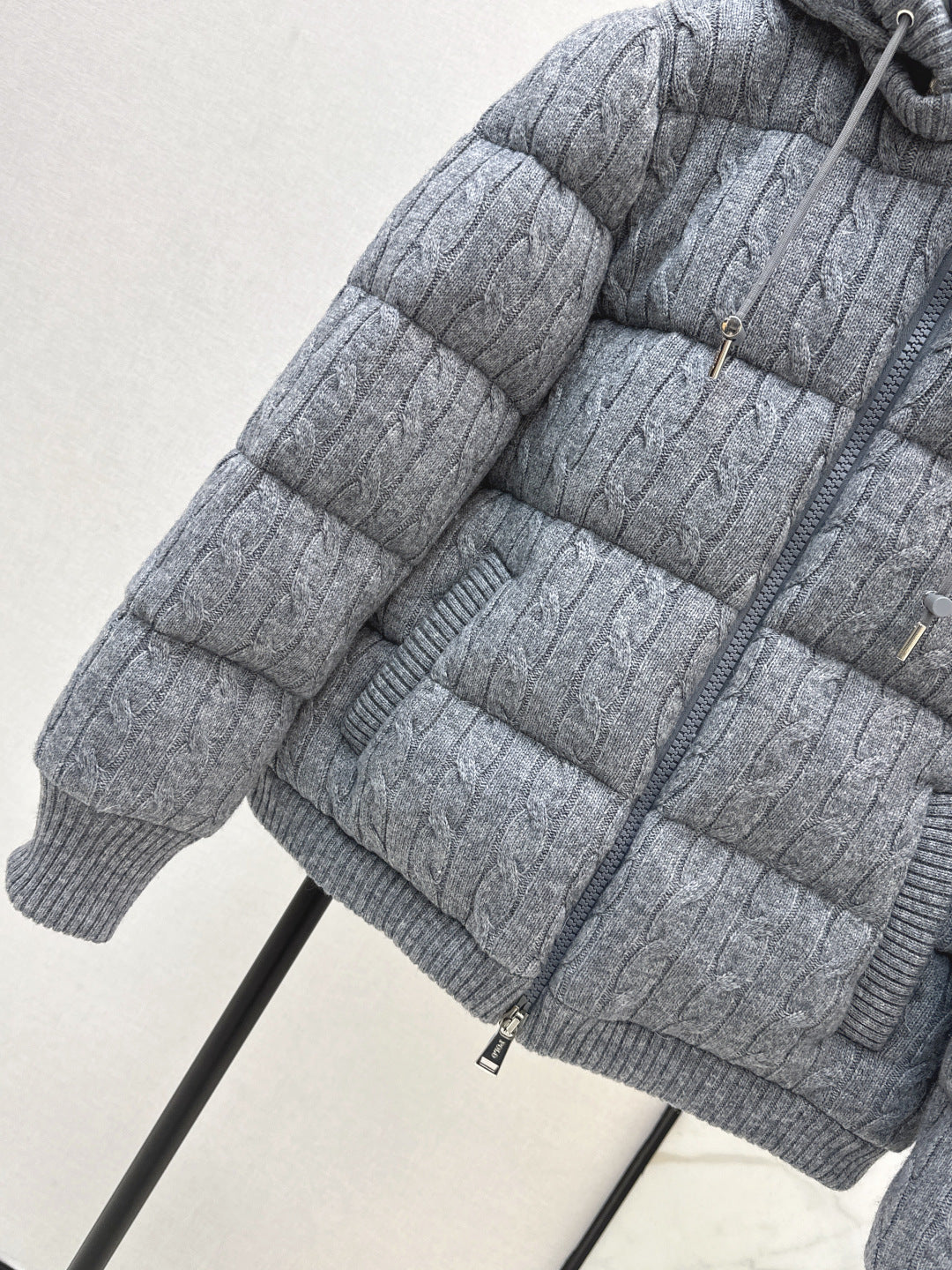 Ral NEW Knitted down jacket