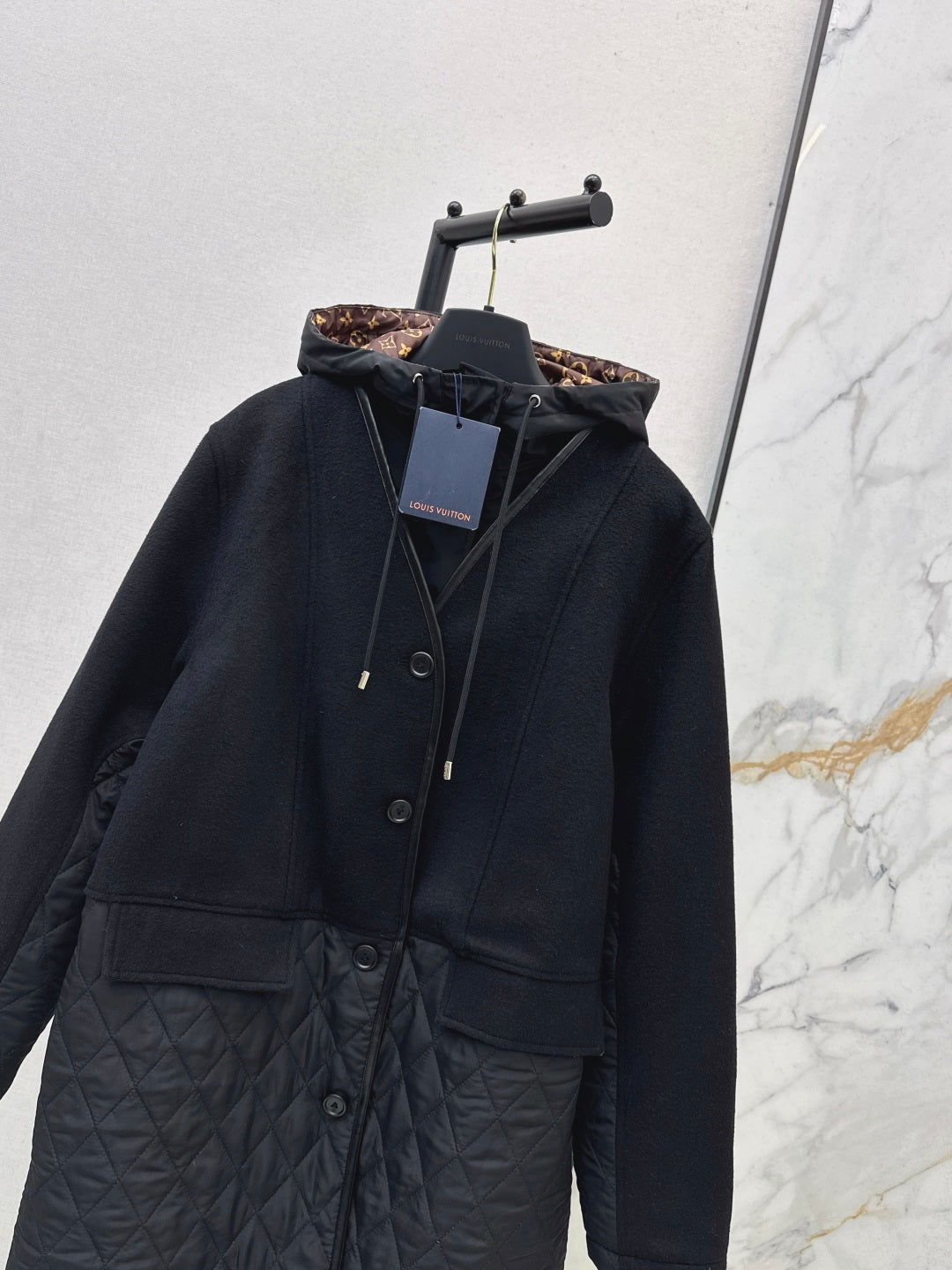 Louis NEW Hooded detachable jacket