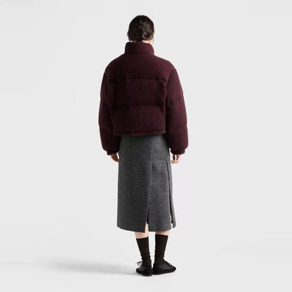 Pra NEW Knitted down jacket