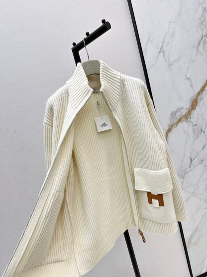 Herm NEW wool knitted jacket