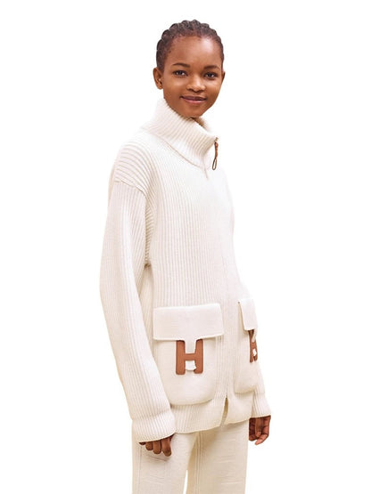 Herm NEW wool knitted jacket