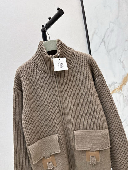 Herm NEW wool knitted jacket