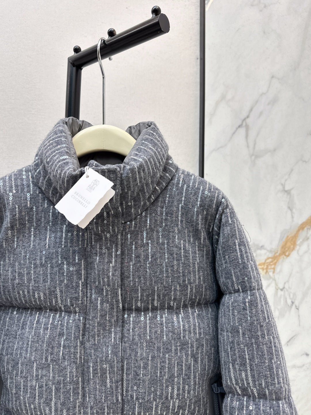 Brun NEW Wool down jacket