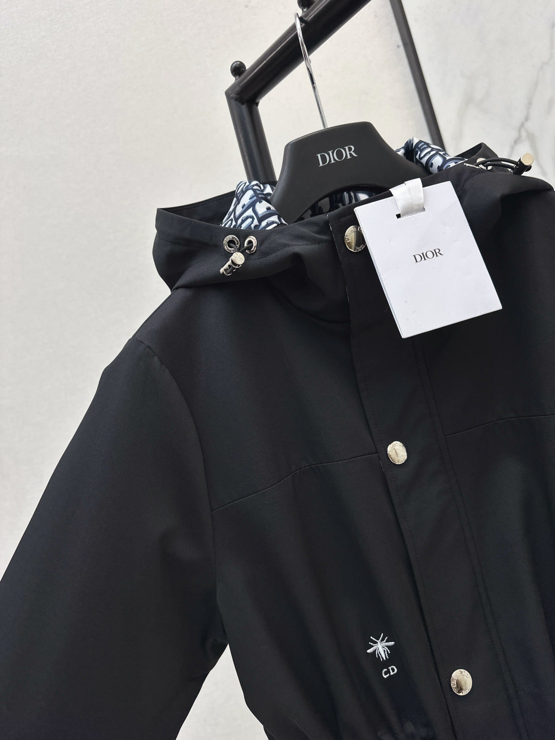 CD NEW Hooded trench coat