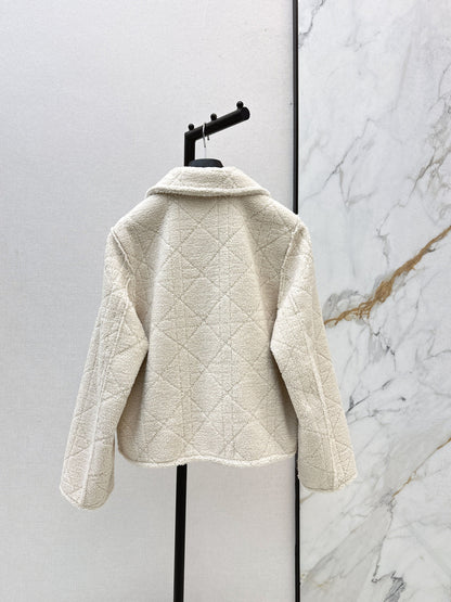 CD NEW  Reversible lamb wool jacket