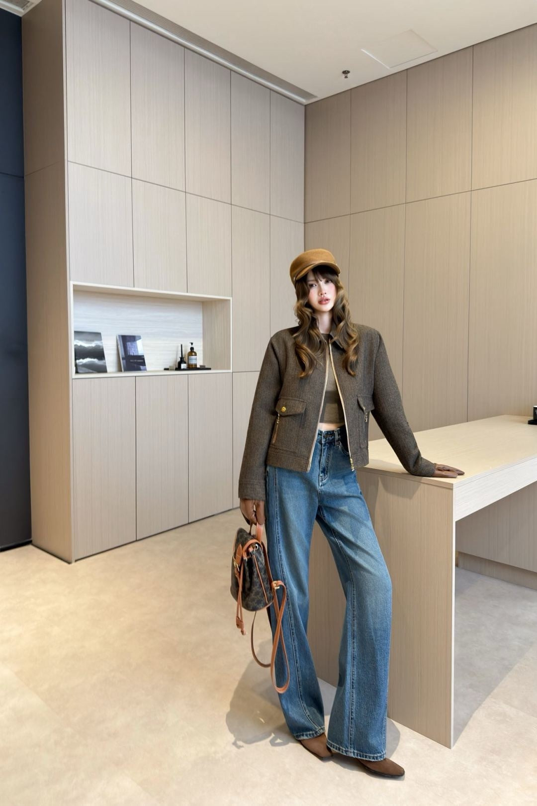 Ce1i NEW lapel jacket