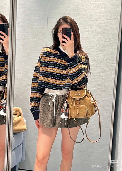 Miu NEW jacquard sweater