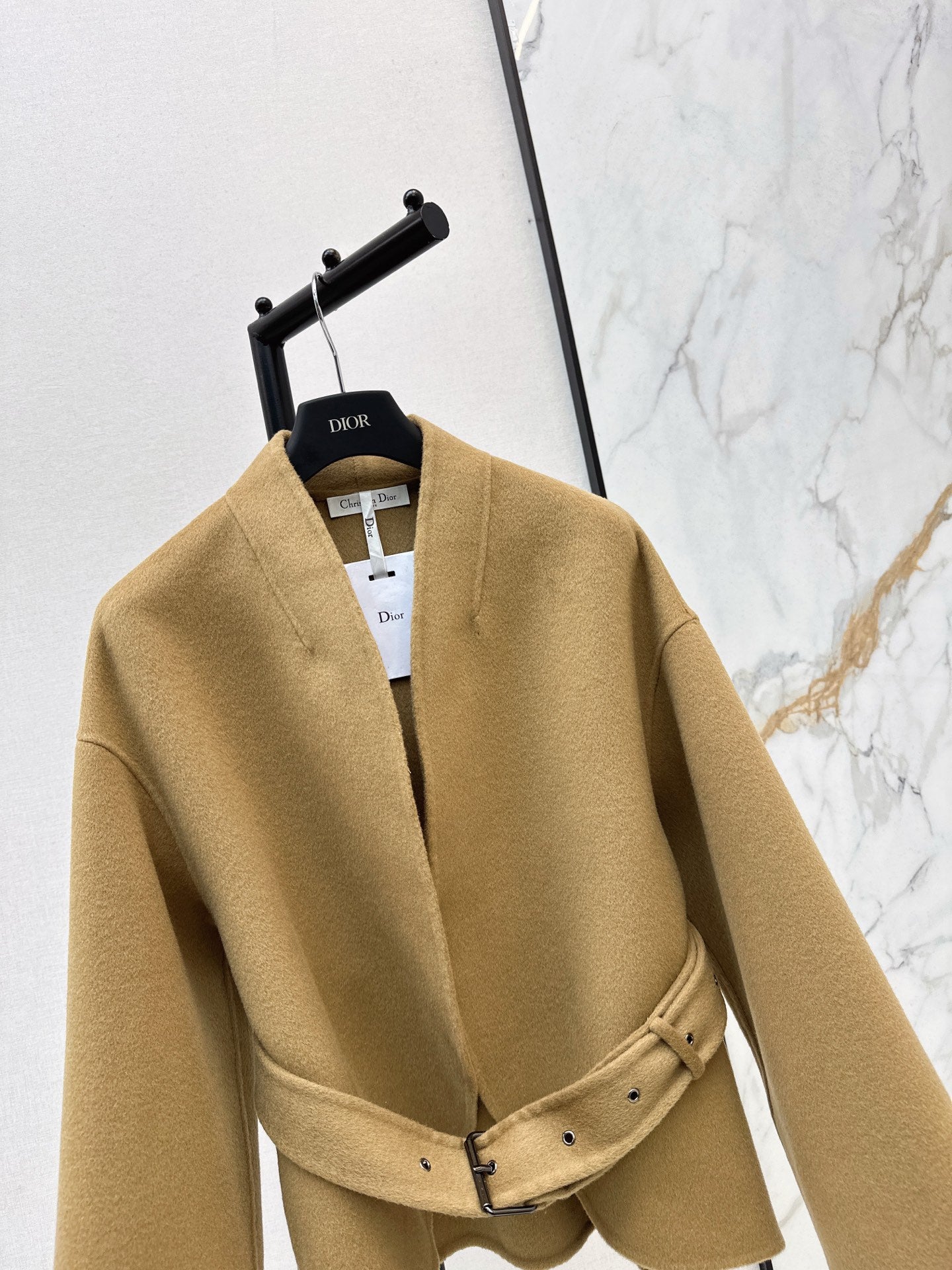 CD NEW Double-faced wool coat