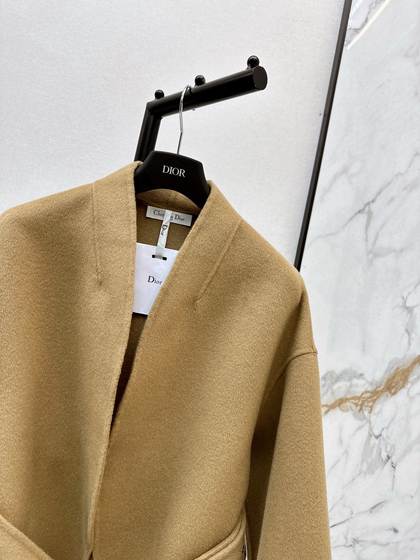 CD NEW Double-faced wool coat