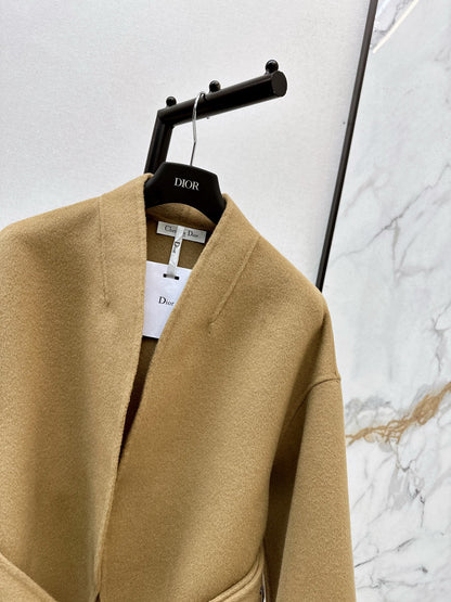 CD NEW Double-faced wool coat