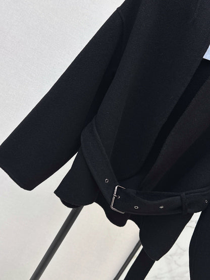 CD NEW Double-faced wool coat
