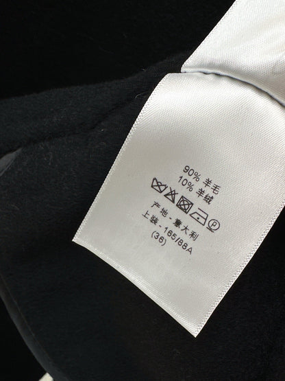 CD NEW Double-faced wool coat